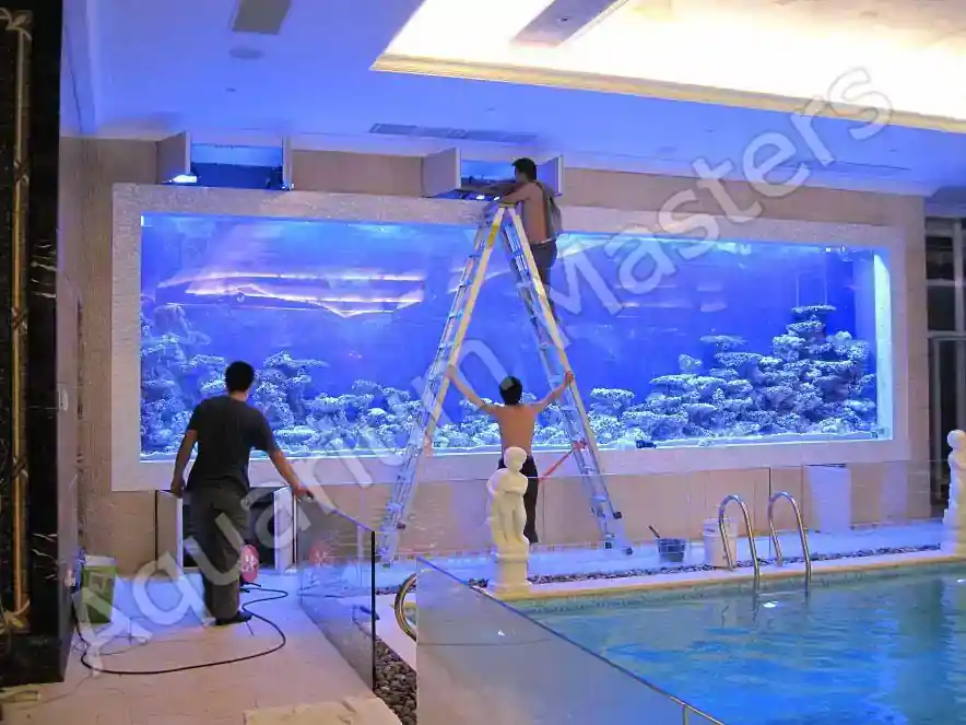 Acrylic Aquarium Construction Process
